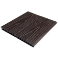 157x22mm coextrusión hueca redonda Japón wpc decking